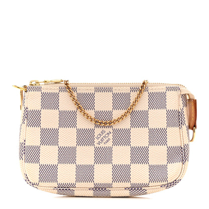 Louis Vuitton Damier Azur Mini Pochette Accessories 1 of 11