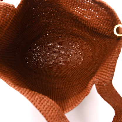 Loewe Raffia Mini Slit Tote Bag Honey Gold 5 of 10