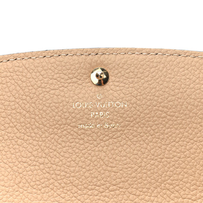 Louis Vuitton Empreinte Emilie Wallet Black Dune 6 of 7