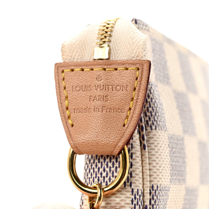 Louis Vuitton Damier Azur Mini Pochette Accessories 6 of 9
