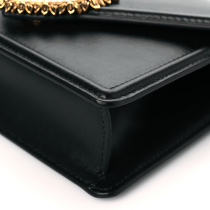 Dolce & Gabbana Smooth Calfskin Small Devotion Envelope Top Handle Bag Black 9 of 9