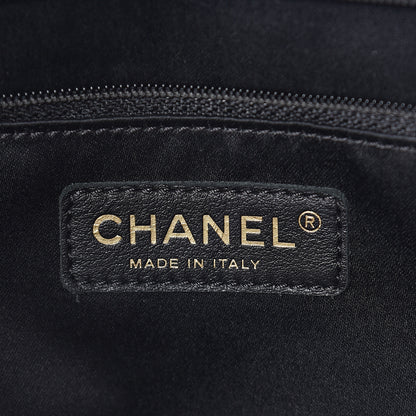 Chanel Caviar Quilted Grand Shopping Tote GST Black 5 of 9