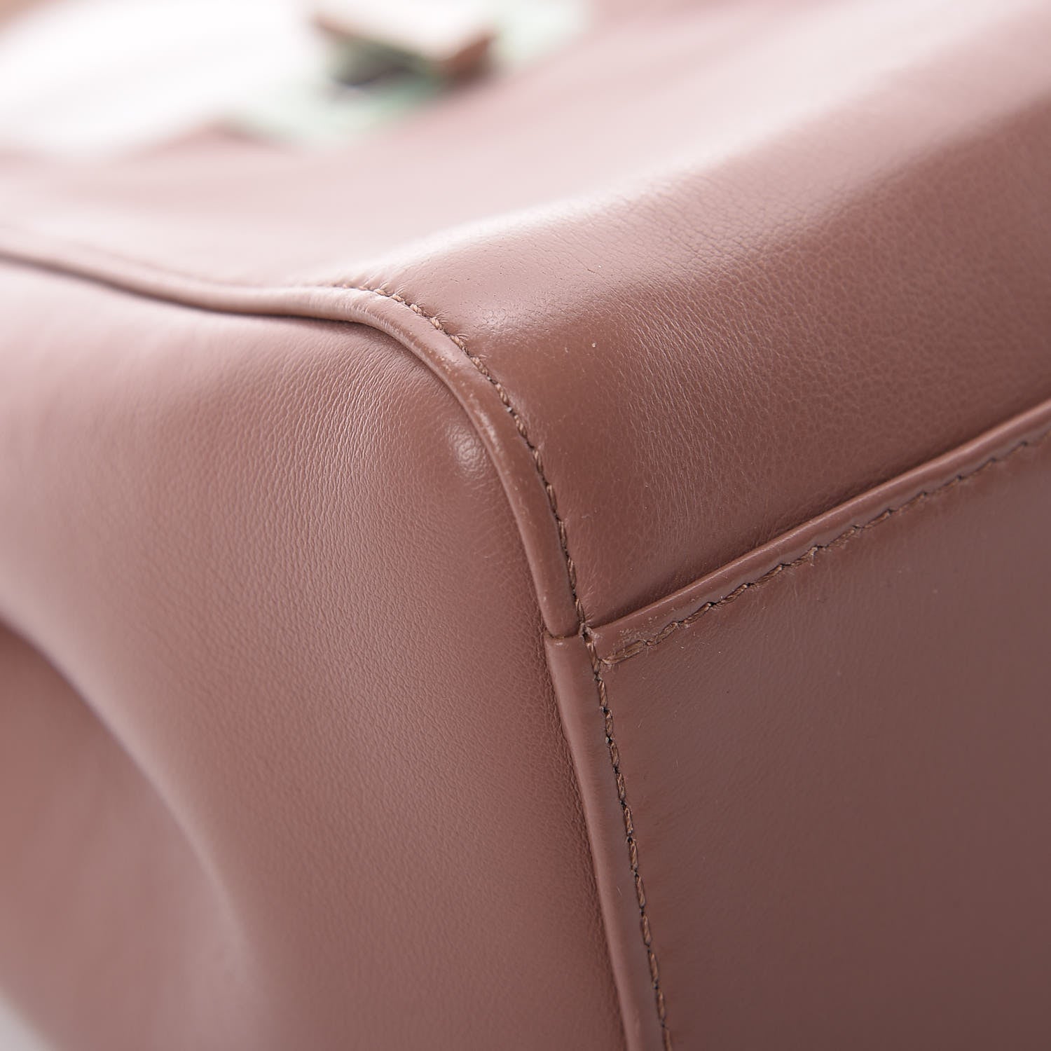 Fendi Nappa Colorblock Mini Peekaboo Iconic Satchel English Rose Plaster Oxigen 11 of 14