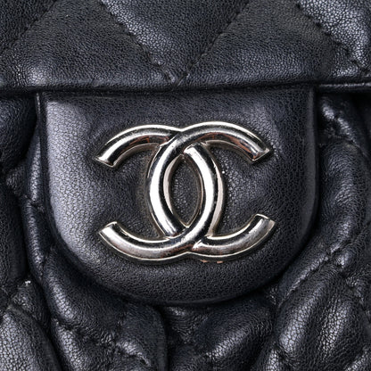 Chanel Washed Lambskin Mini Chain Around Messenger Black 7 of 11