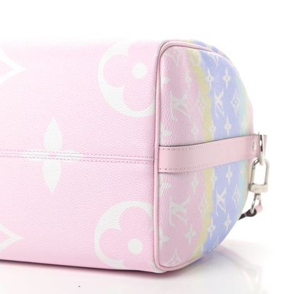 Louis Vuitton Monogram Escale Speedy Bandouliere 30 Pastel 10 of 11