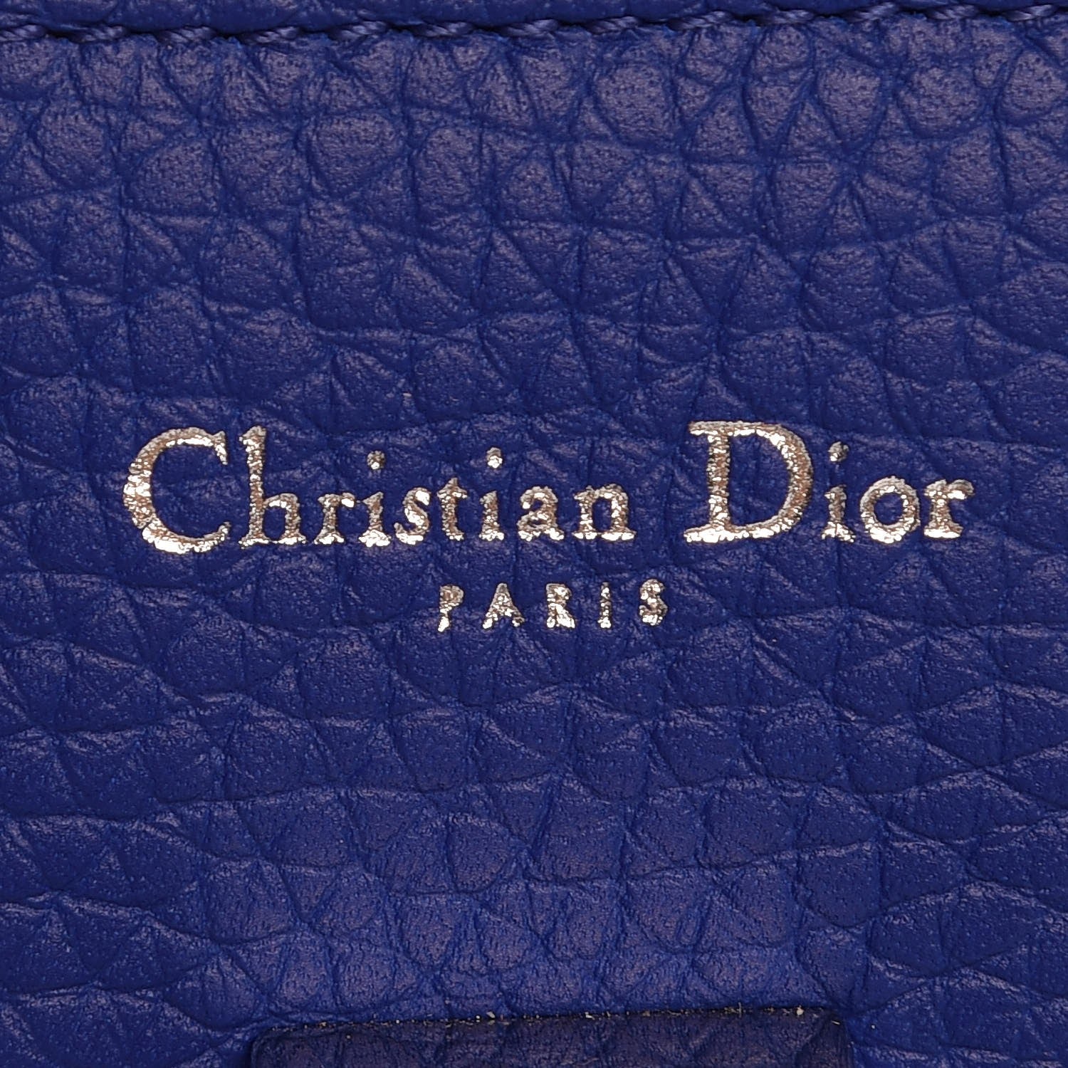 Christian Dior Bullcalf Medium Diorever Flap Yves Klein Blue 6 of 8