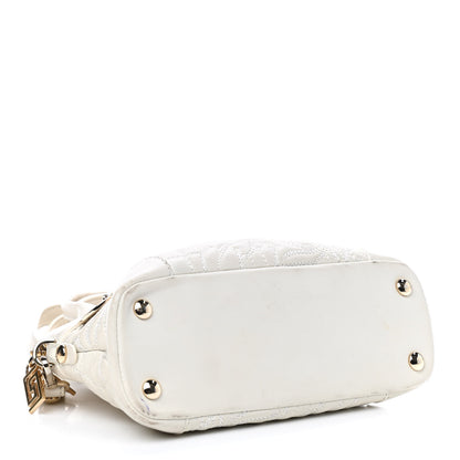 Versace Barocco Quilted Nappa Altea Vanitas Lady Athena White 3 of 13
