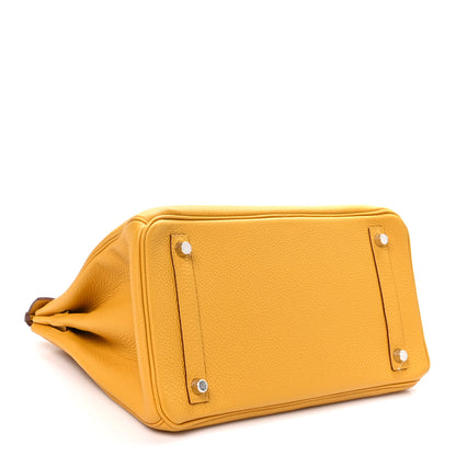 Hermes Togo BIRKIN 30 Jaune Ambre 4 of 10