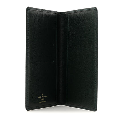 Louis Vuitton Taiga Checkbook Pocket Agenda Cover Epicea 5 of 9