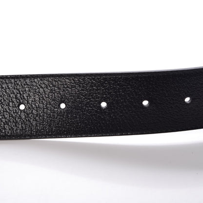 Gucci Textured Calfskin Double G 40mm Belt 90 36 Black 6 of 9