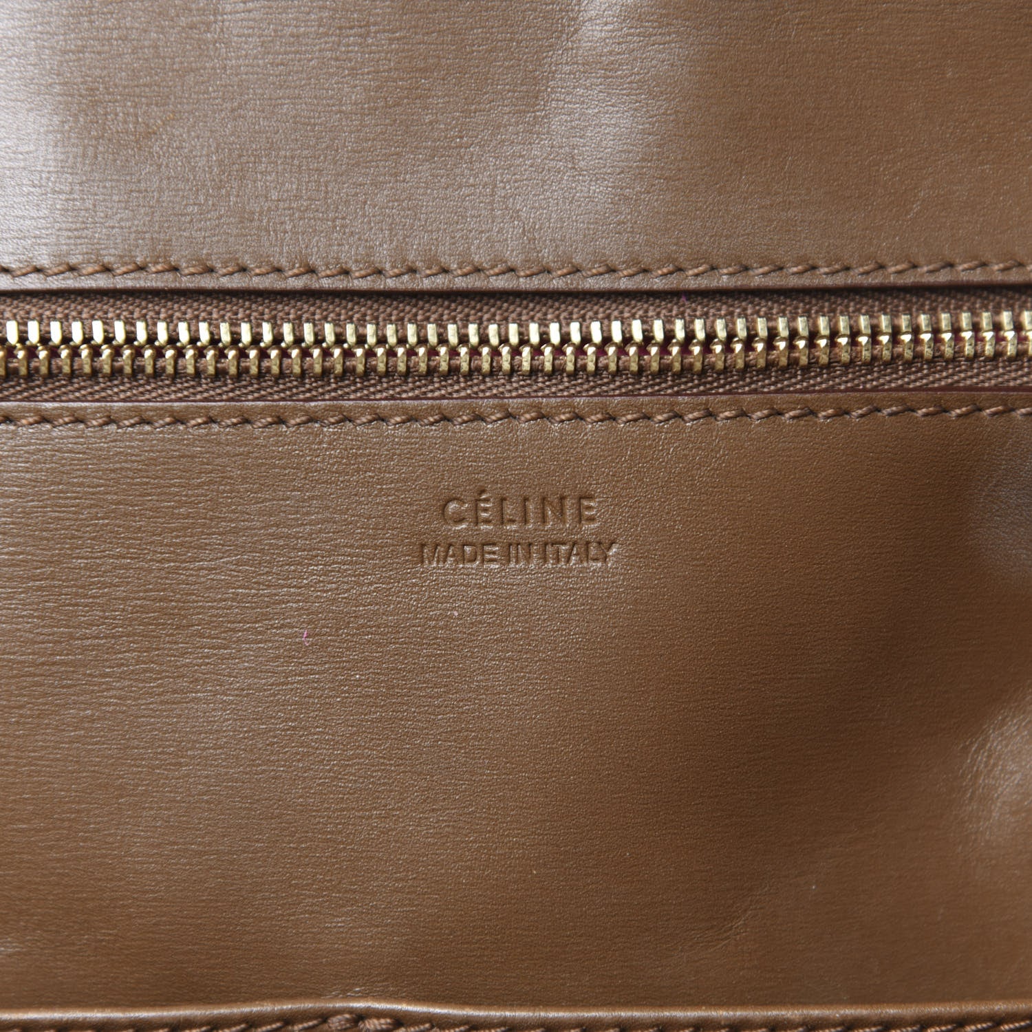 Celine Palmelato Calfskin Mini Tie Knot Tote Camel 16 of 17