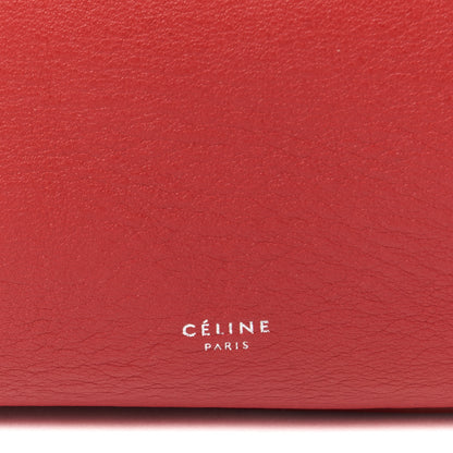 Celine Supple Grained Calfskin Medium Big Bag Red 7 of 9