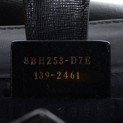 Fendi Vitello Elite Petite 2Jours Tote Black 7 of 9