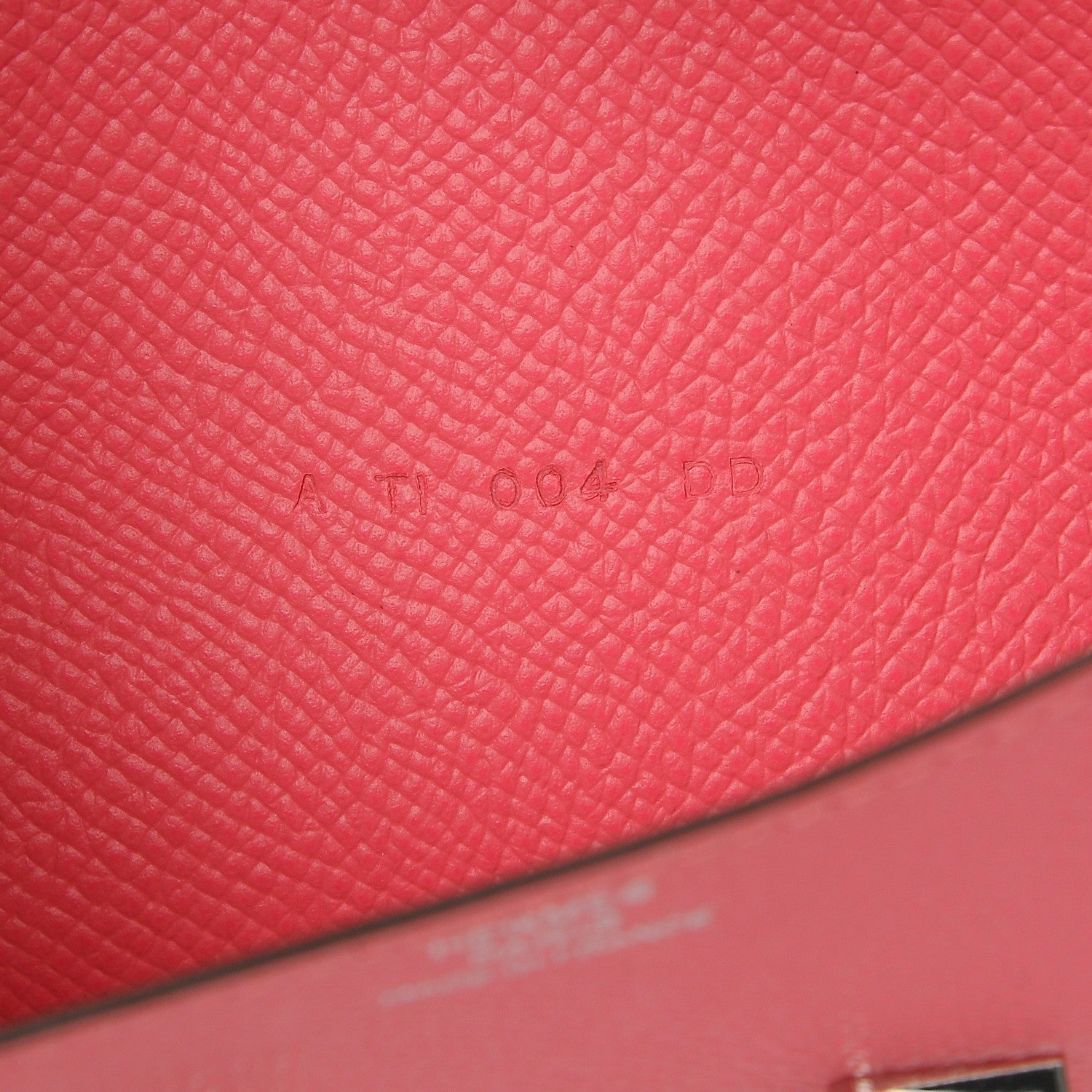 Hermes Epsom Constance Long Wallet Rose Azalee 7 of 7