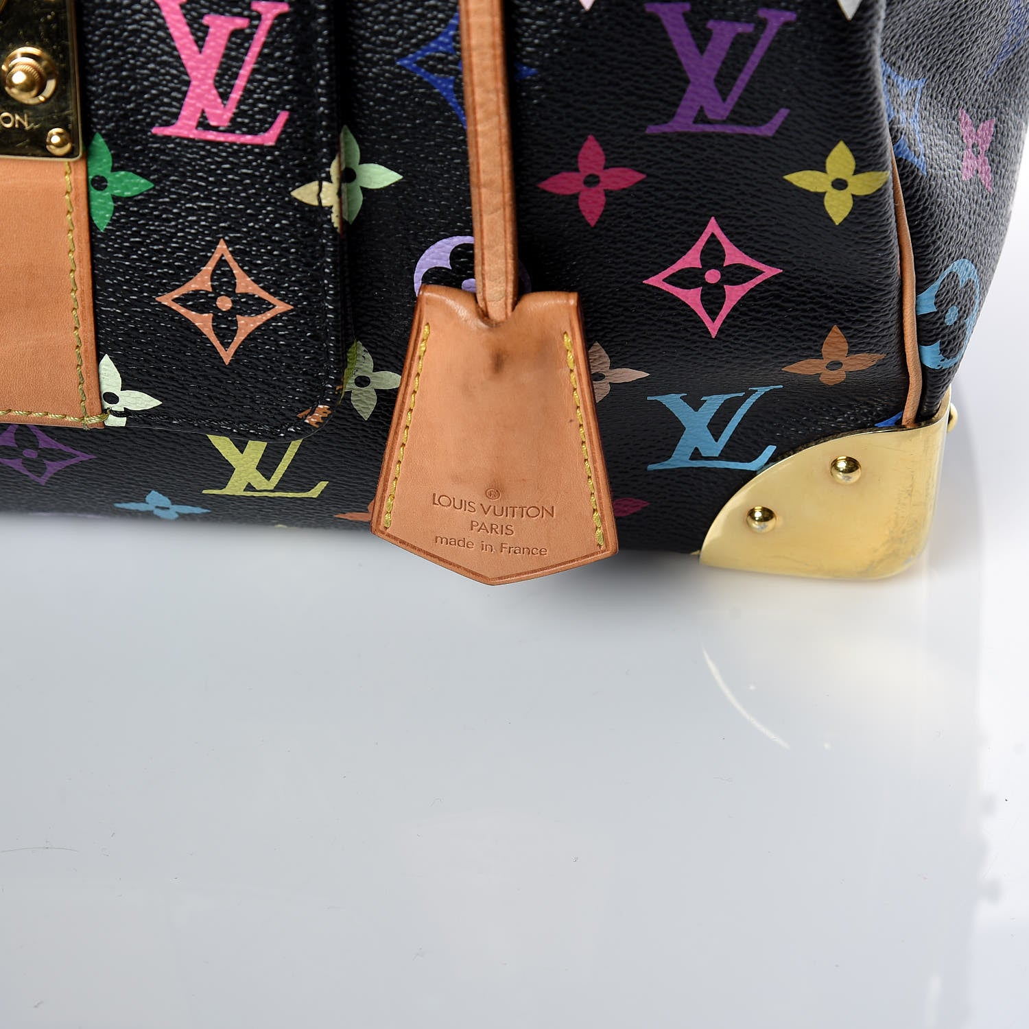 Louis Vuitton Monogram Multicolor Speedy 30 Black 18 of 19