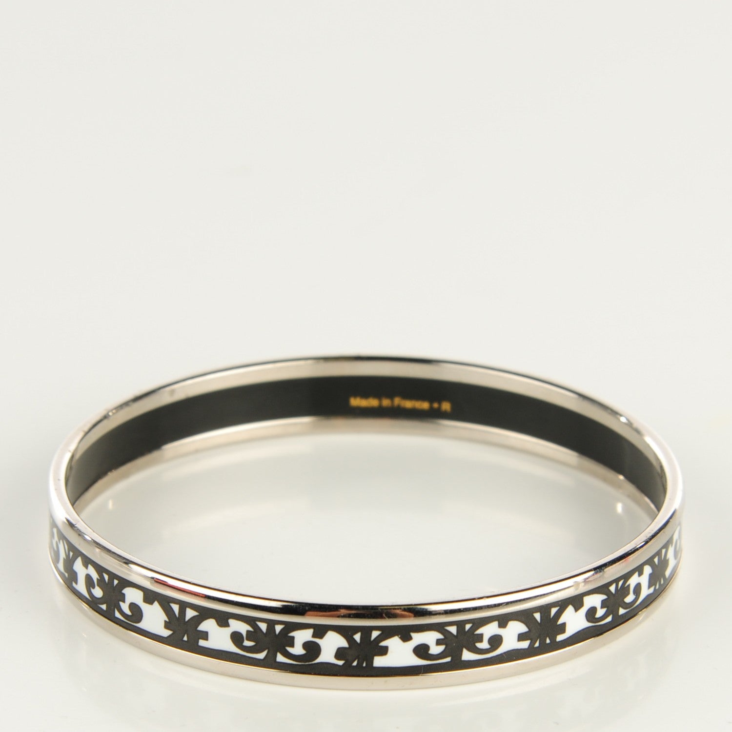 Hermes Enamel Printed Narrow Balcons Du Guadalquivir Bracelet 65 3 of 6