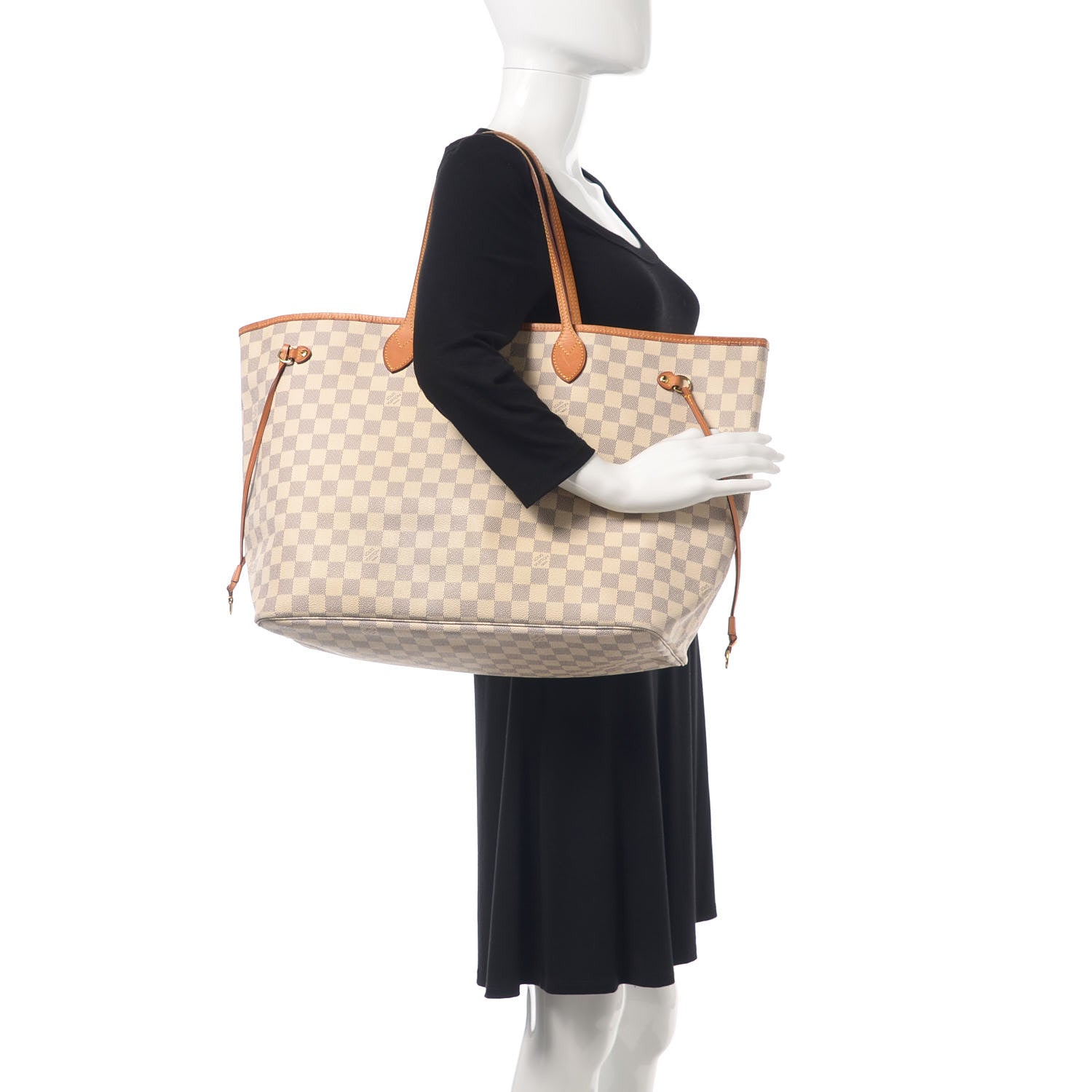 Louis Vuitton Damier Azur Neverfull GM 2 of 18