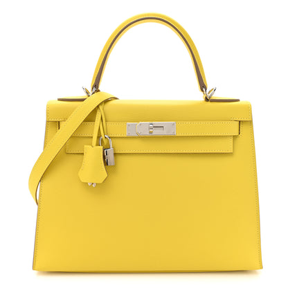 Hermes Epsom Kelly Sellier 28 Lime 1 of 10