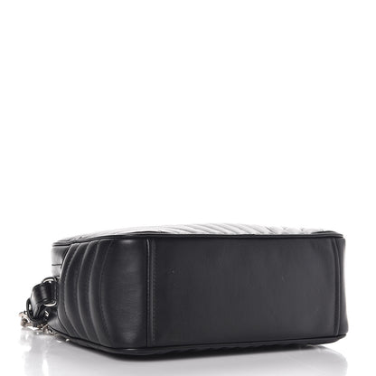 Prada Soft Calfskin Diagramme Crossbody Bag Black 4 of 7