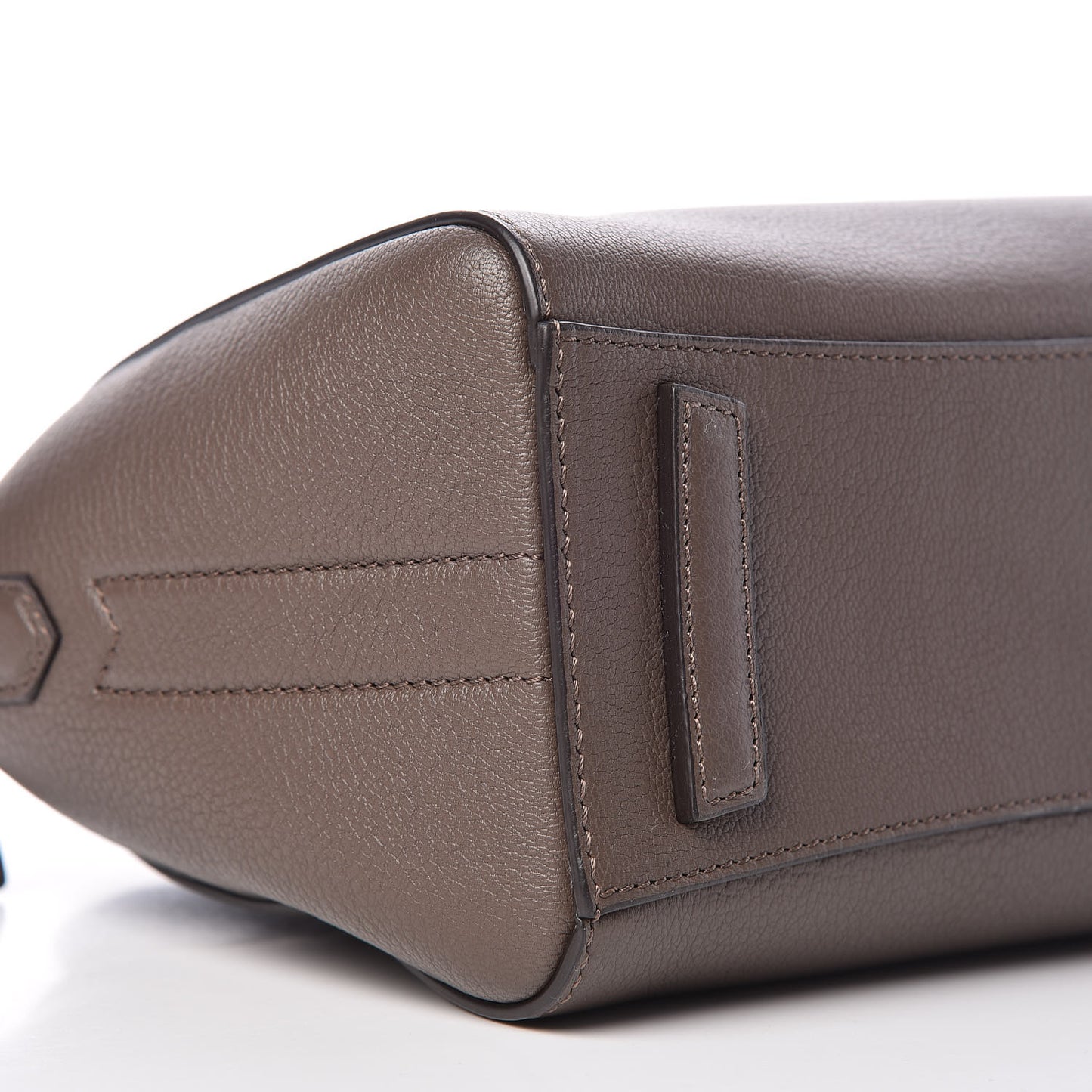 Sugar Goatskin Mini Antigona Heather Grey
