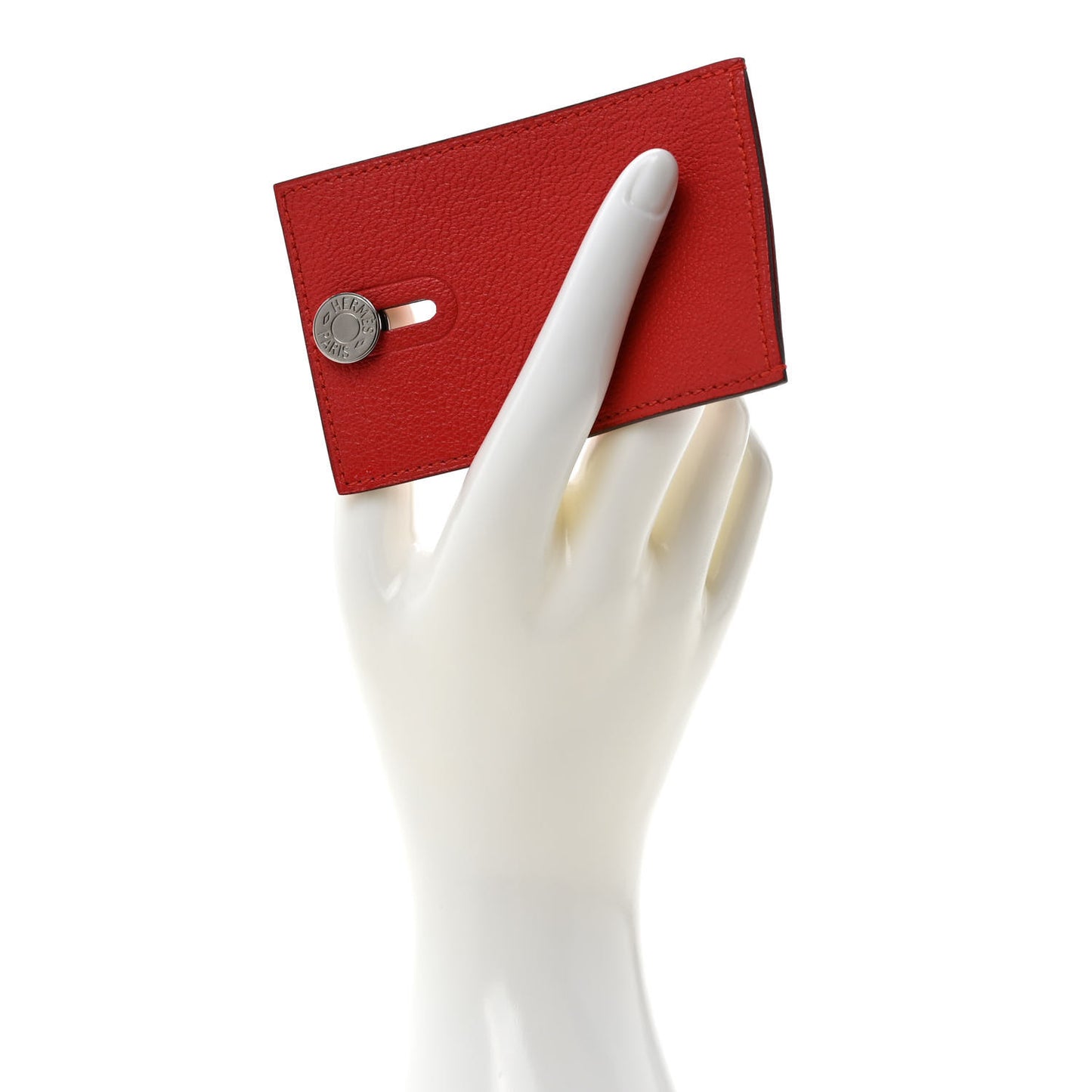 Chevre Mysore Diabolo Card Holder Case Rouge Tomate