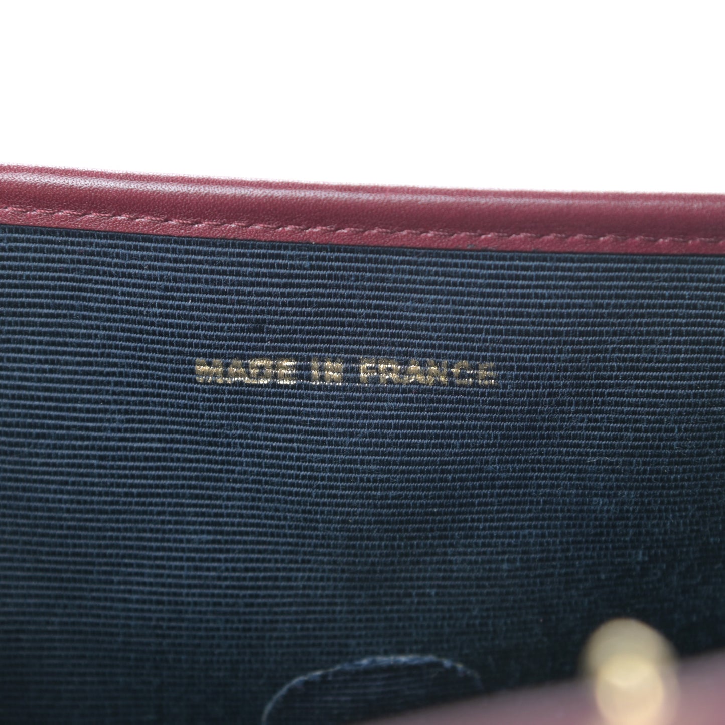 Suede Quilted Flap Clutch Red