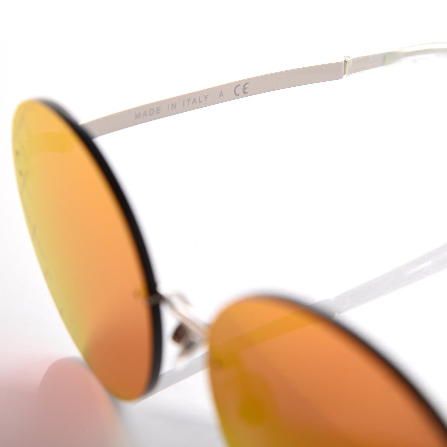 Chanel Mirrored Round Sunglasses 4216 Red 6 of 11