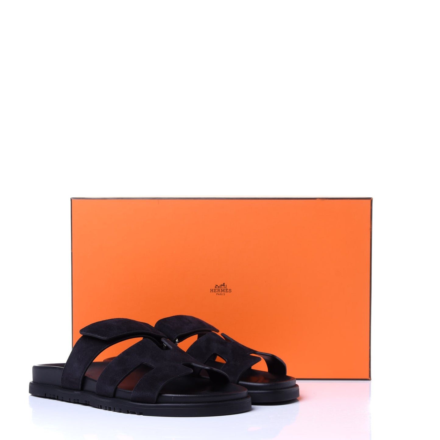 Suede Womens Chypre Sandals 39.5 Black