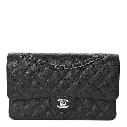 Chanel Caviar Quilted Medium Double Flap Black 1 of 11