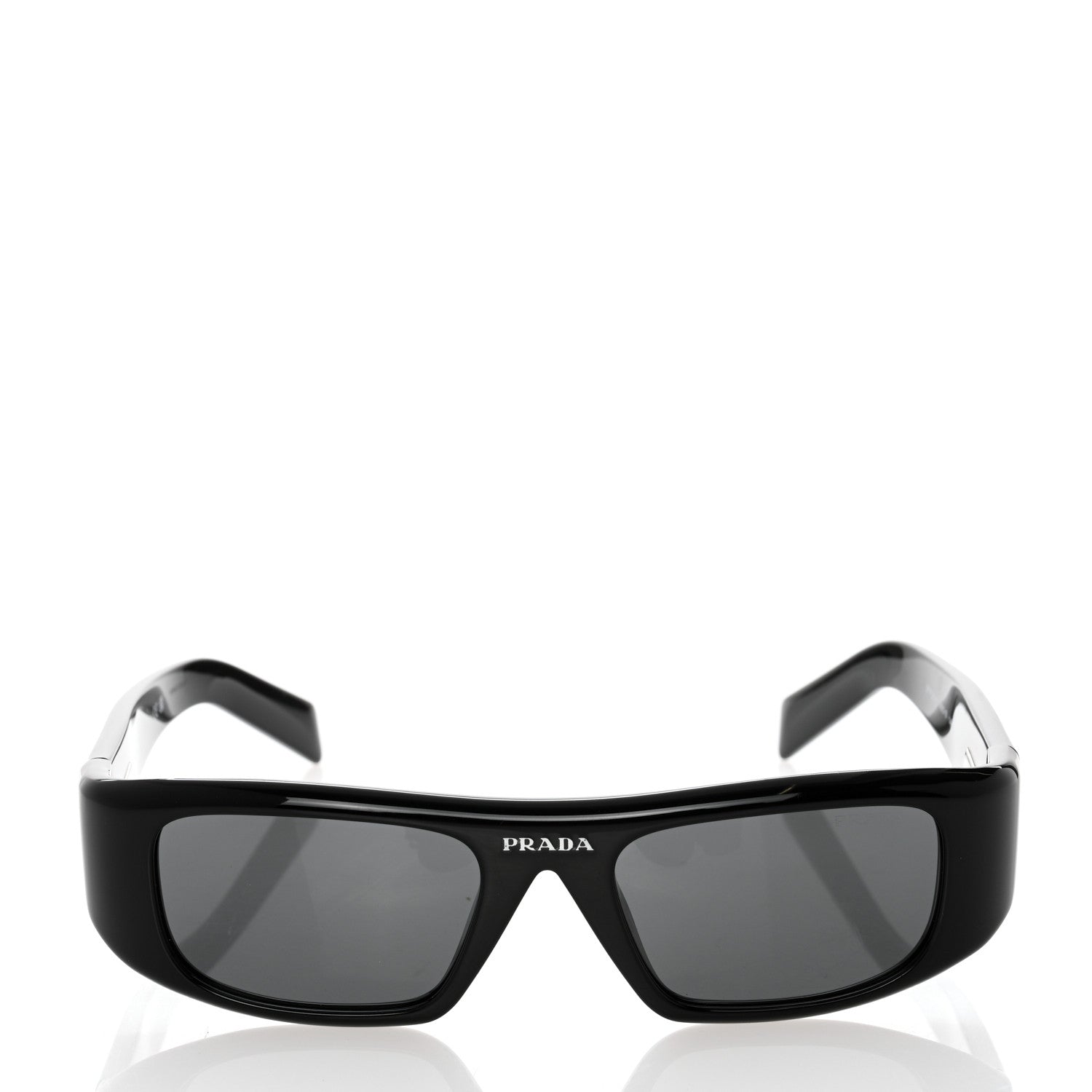 Prada Acetate Sunglasses SPR 20W Black 2 of 8