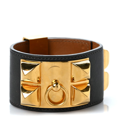 Hermes Box Collier de Chien CDC Bracelet S Chocolate 2 of 8
