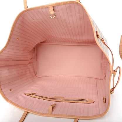 Louis Vuitton Damier Azur Neo Neverfull GM Rose Ballerine 5 of 10