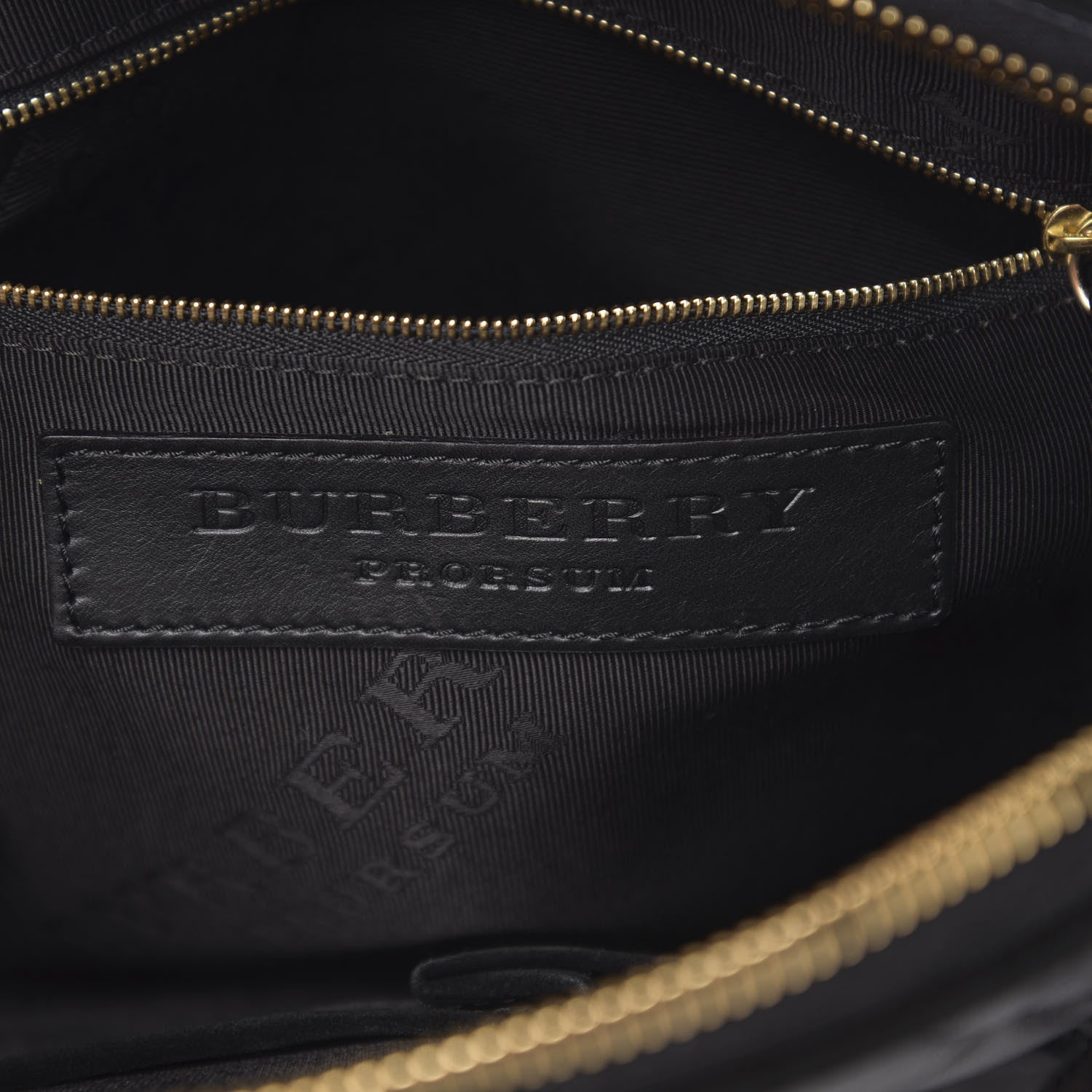 Burberry Prorsum Calfskin Quilted Country Animal Satchel Black 5 of 10