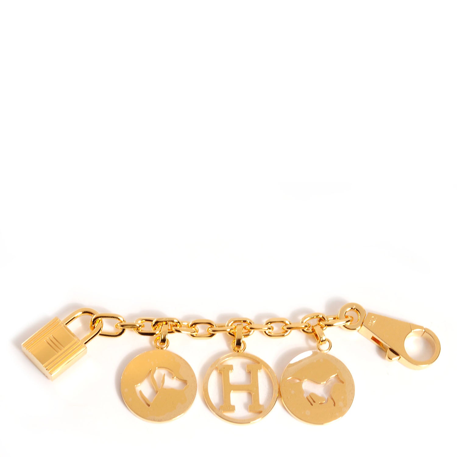 Hermes Breloque Bag Charm Gold 1 of 6