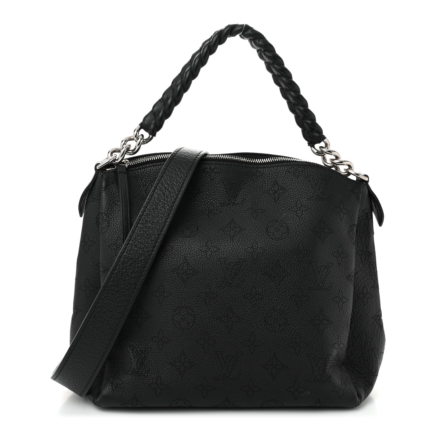 Louis Vuitton Mahina Babylone Chain BB Black 1 of 10
