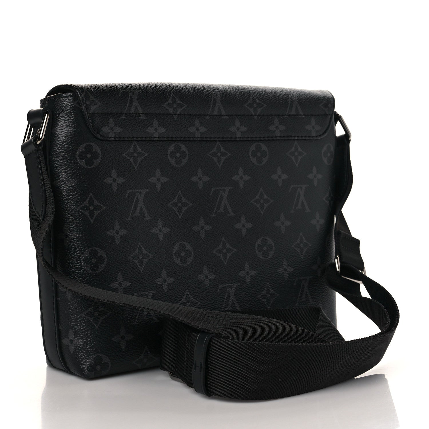 Louis Vuitton Monogram Eclipse District PM Black 3 of 8