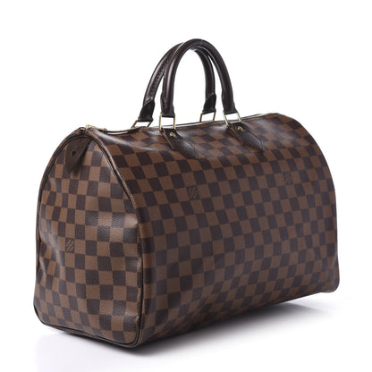 Louis Vuitton Damier Ebene Speedy 35 3 of 10