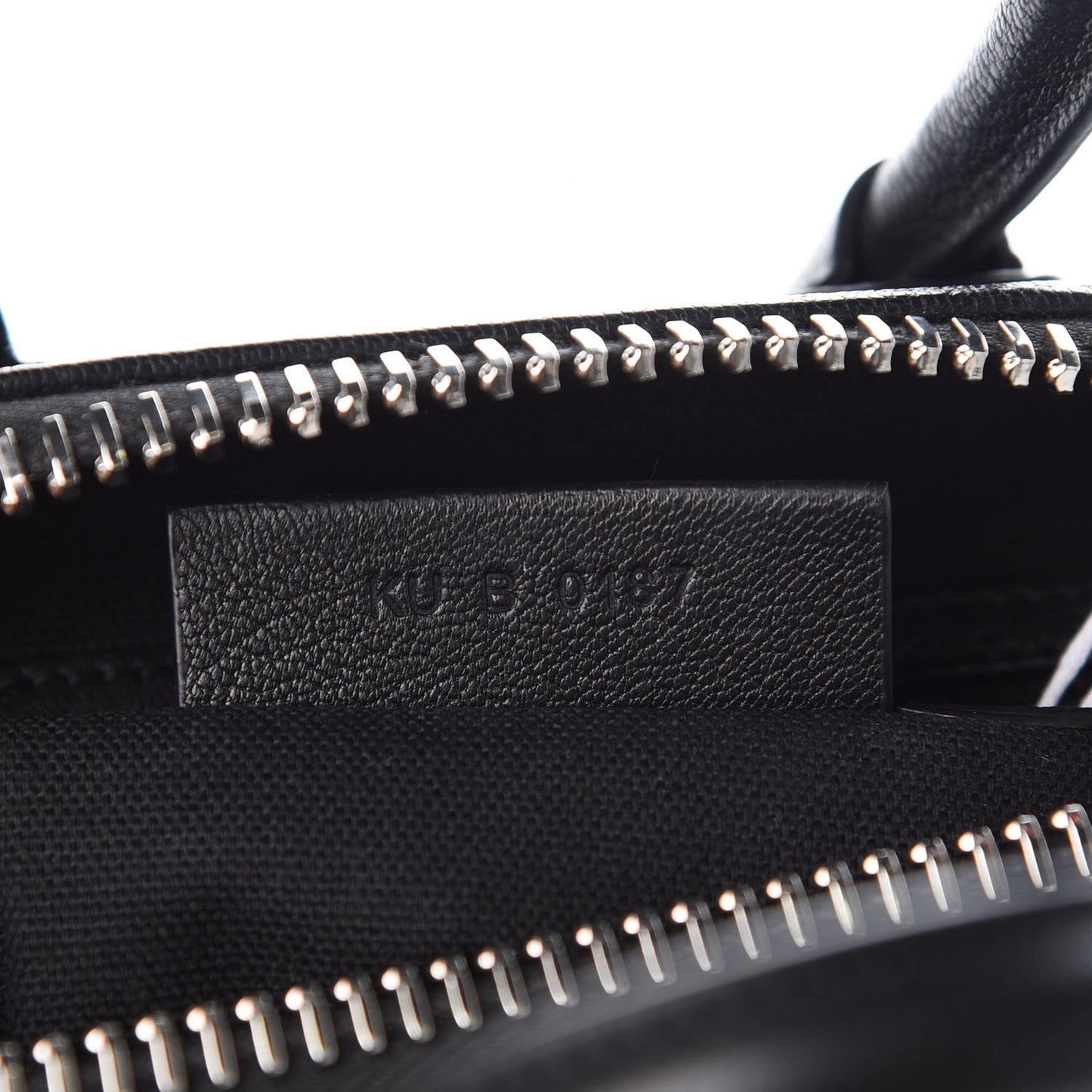 Sugar Goatskin Mini Antigona Black