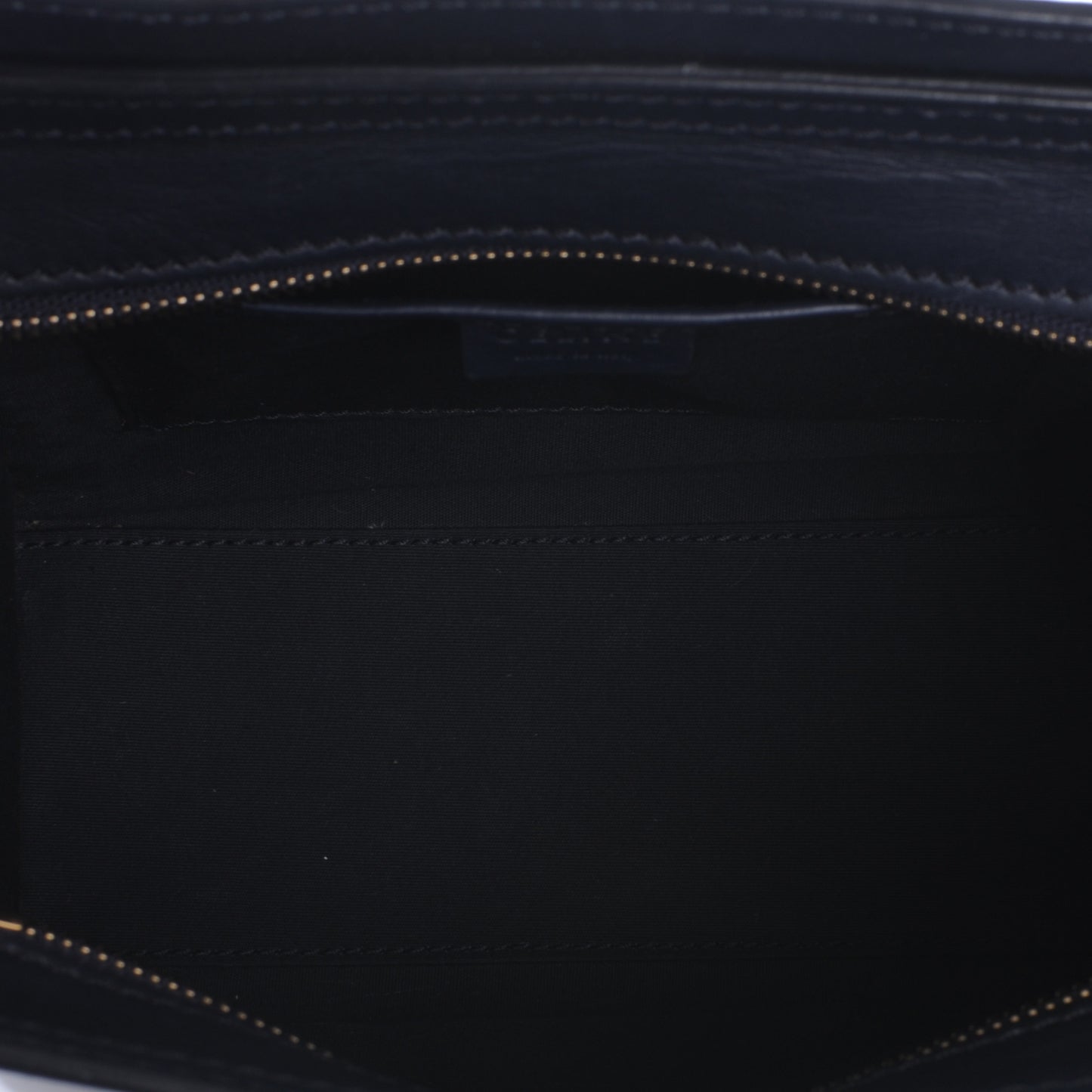 Smooth Calfskin Nano Luggage Navy