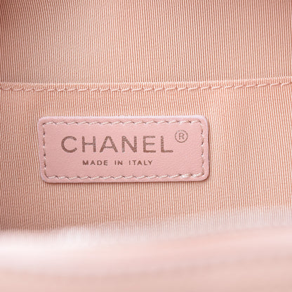 Chanel Caviar Quilted Mini CC Box Camera Bag Pink 6 of 11
