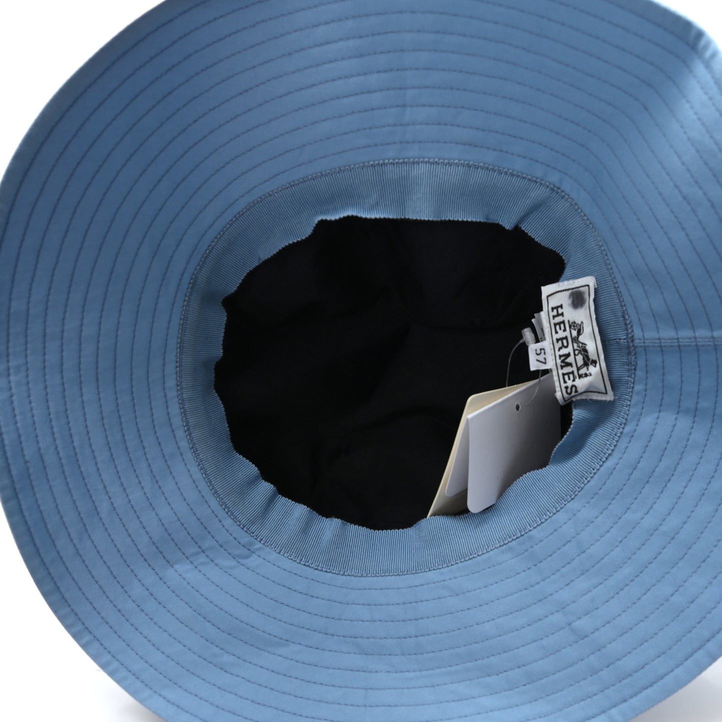 Terry Cotton Serge Hat 57 Bleu Paradis