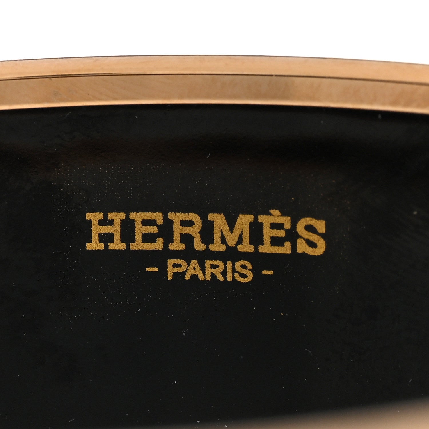 Hermes Enamel Printed Zebres De Tanzania Wide Bracelet 62 4 of 6