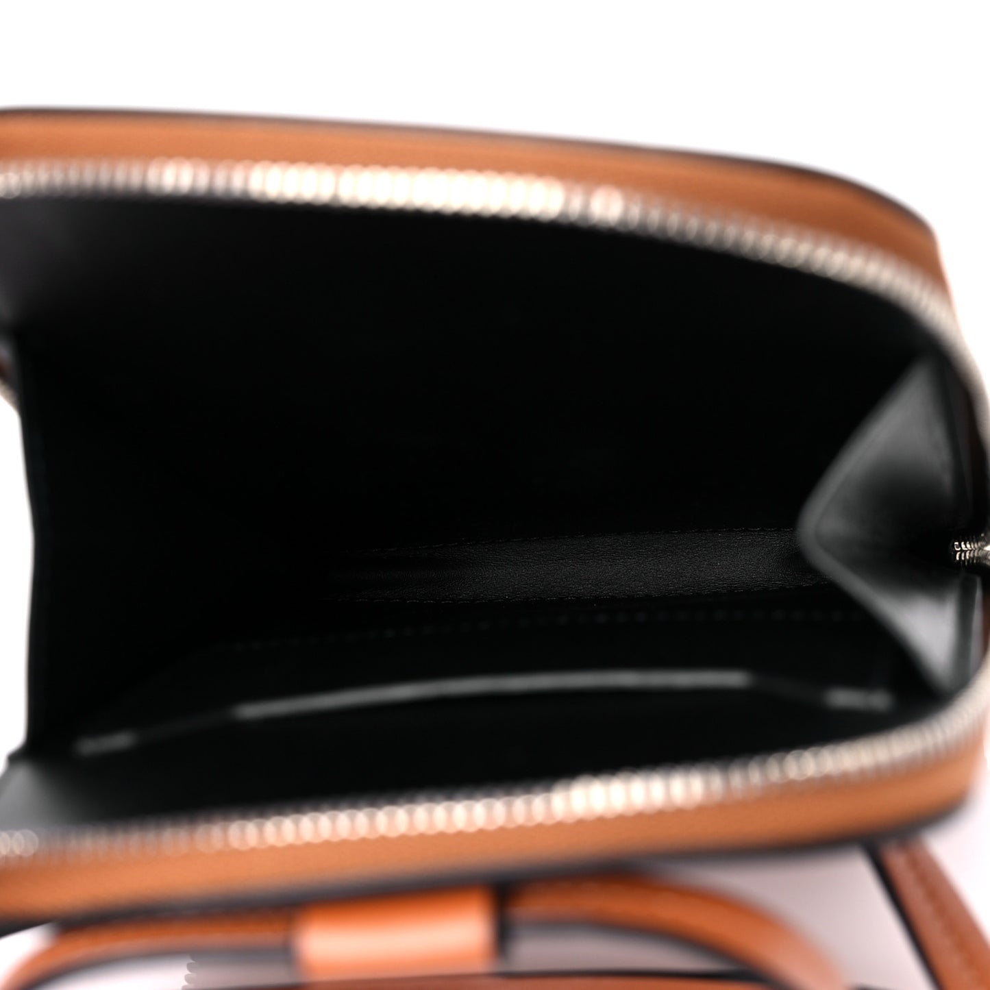 Soft Calfskin Anagram Pouch Tan