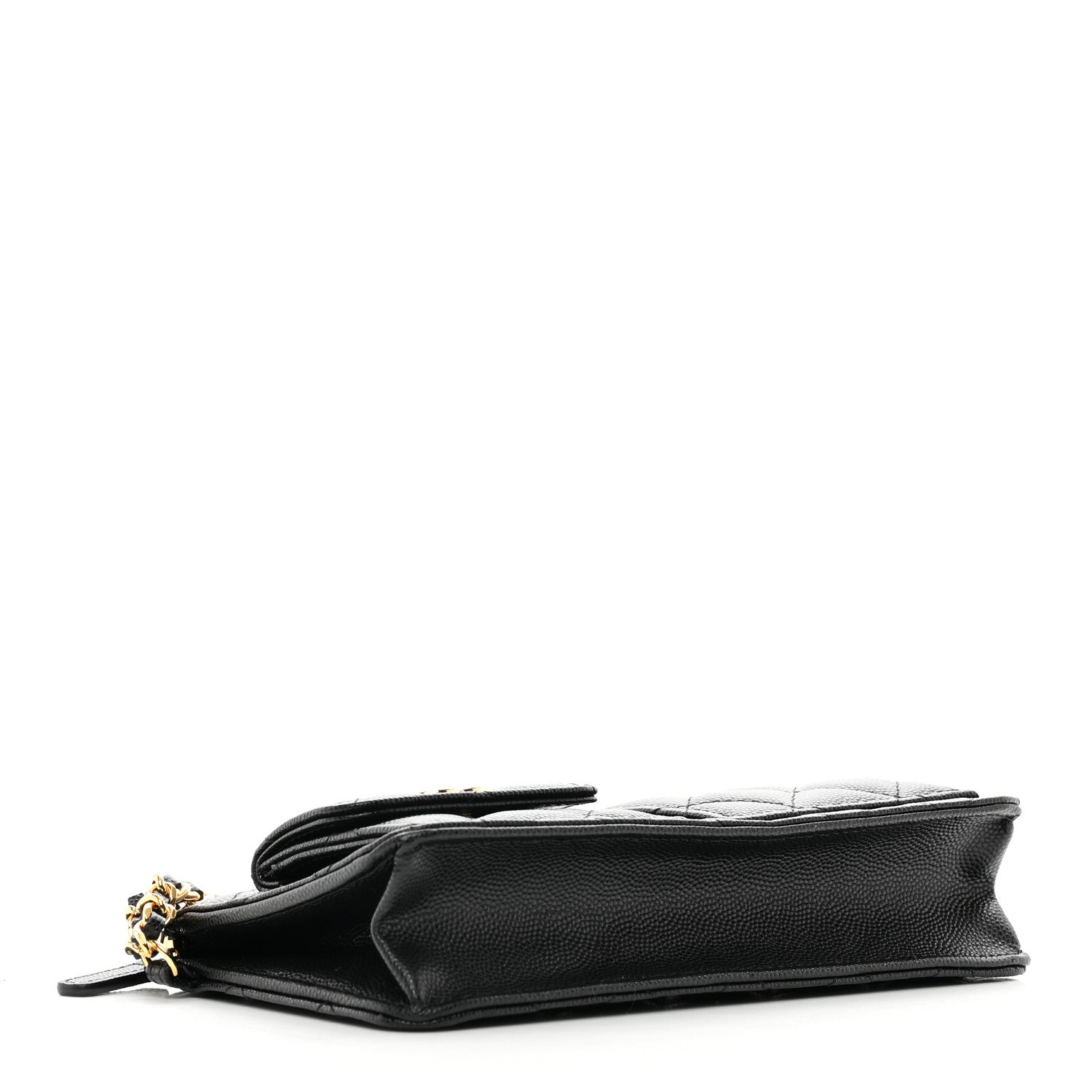 Chanel Caviar Quilted Polly Pocket Pouch Black 4 of 10