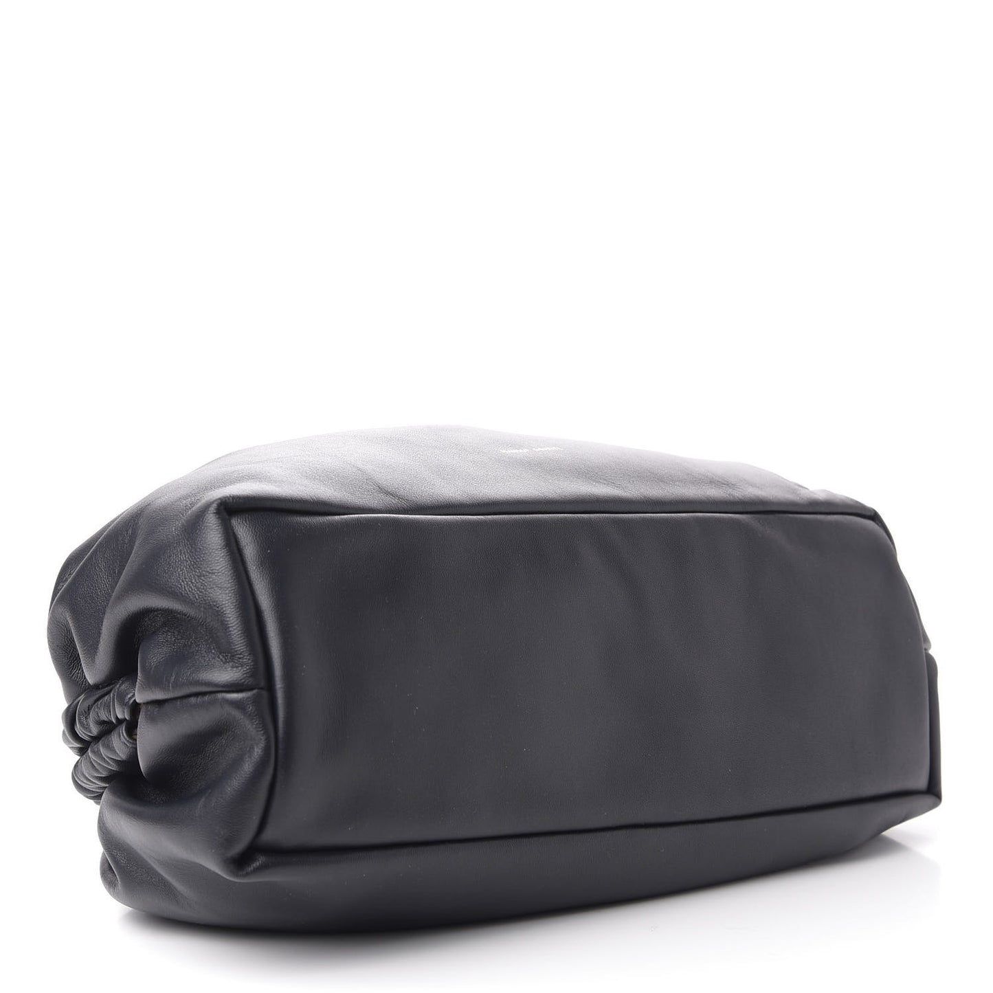 Lambskin Cloud Clutch Black