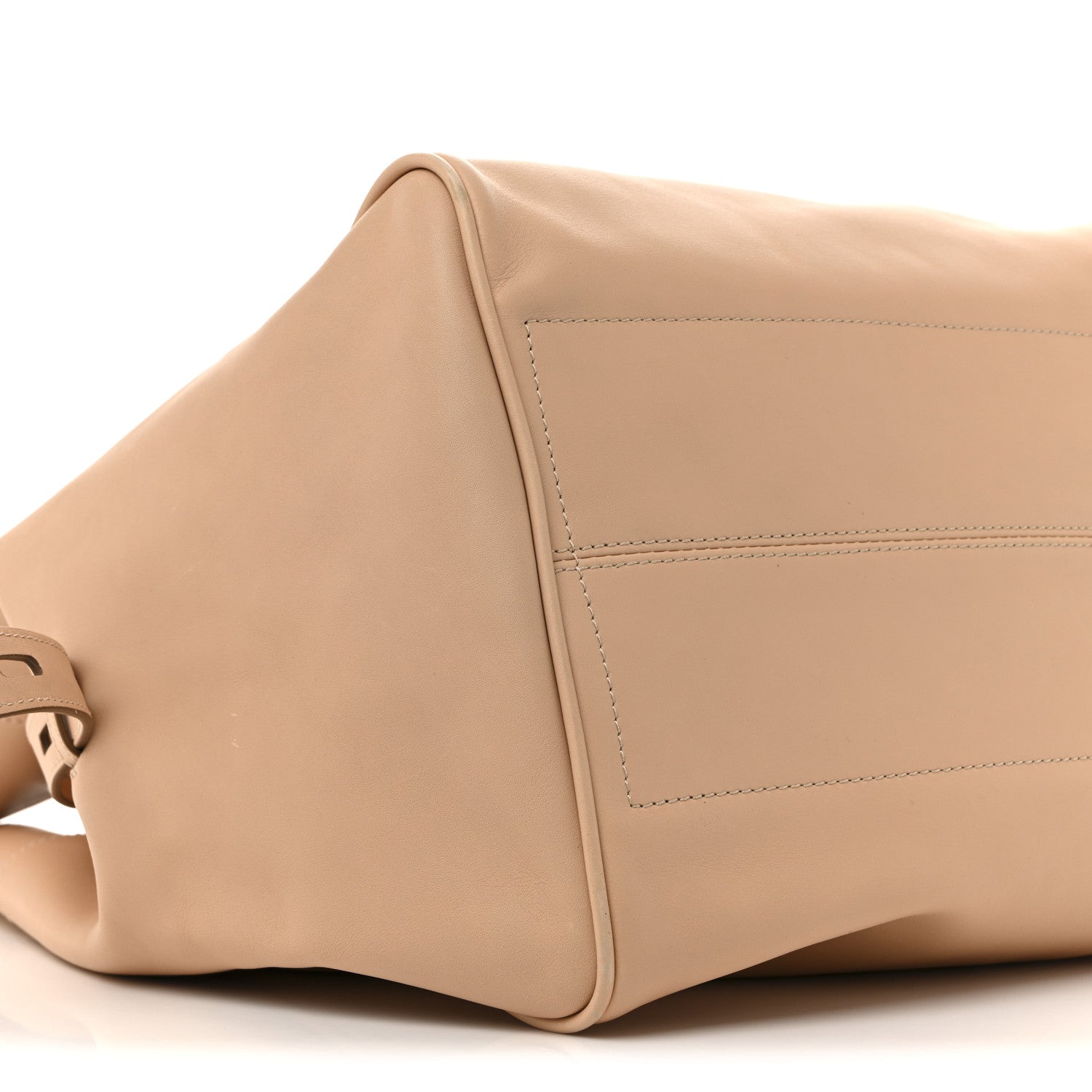 Tom Ford Calfskin Hollywood T Twist Tote Oat 8 of 11