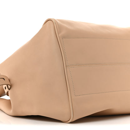 Tom Ford Calfskin Hollywood T Twist Tote Oat 8 of 11