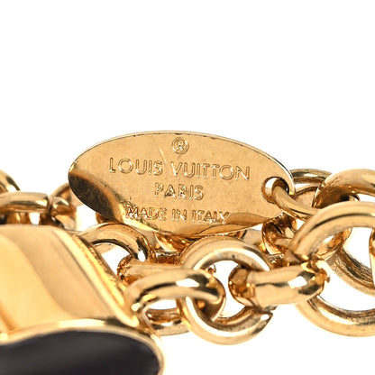 Louis Vuitton Fleur De Monogram Bag Charm Dore 3 of 4