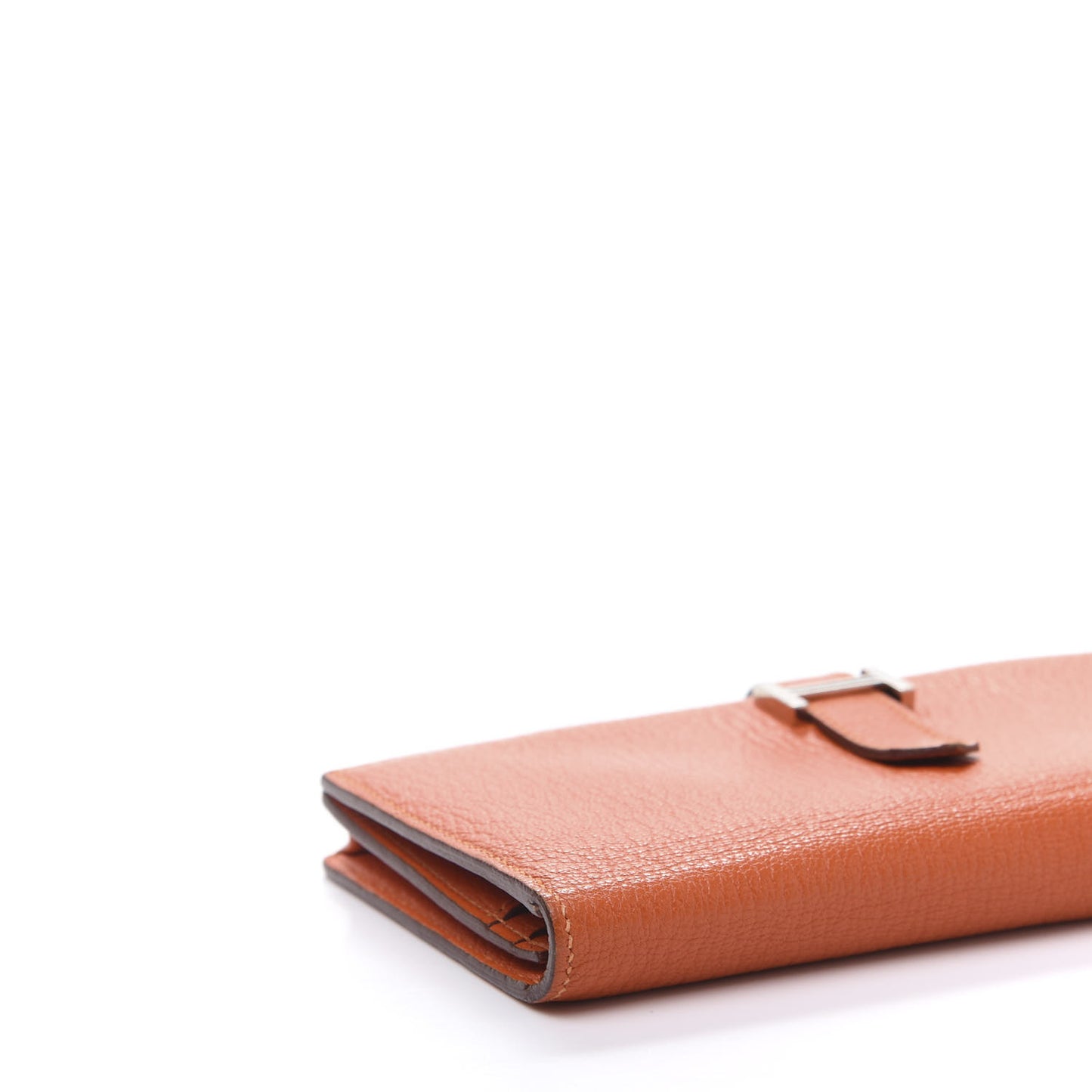 Chevre Mysore Bearn Gusset Wallet Feu