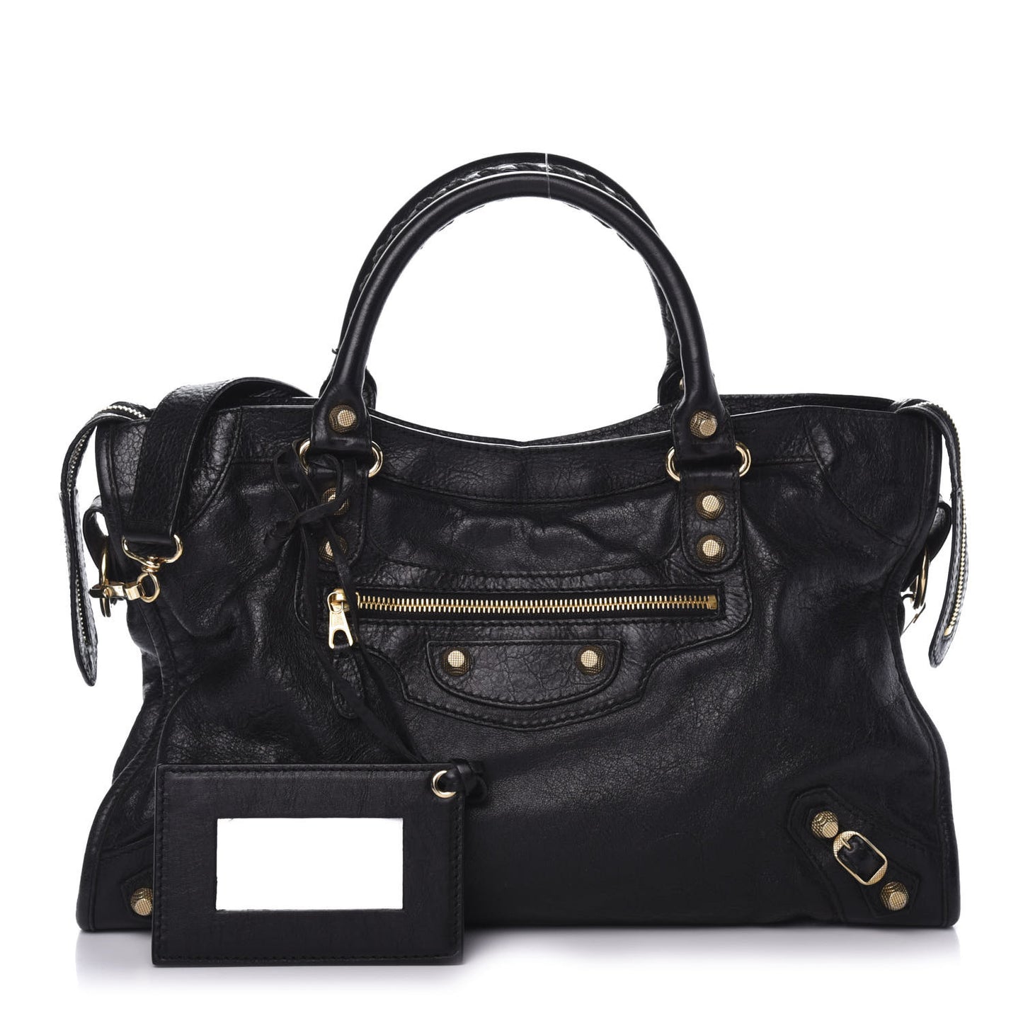 Agneau Giant 12 Gold Hardware City Black